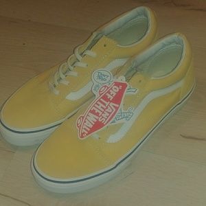 Yellow Vans BRAND NEW NEVER WORN